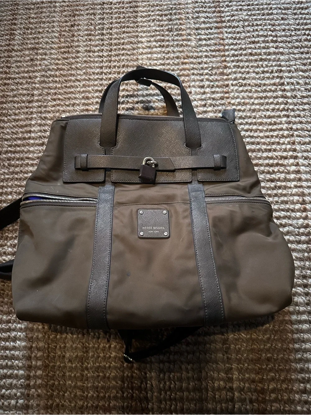 Henri Bendel backpack tote